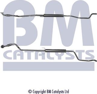 BM Catalysts BM50154 - Труба выхлопного газа autospares.lv