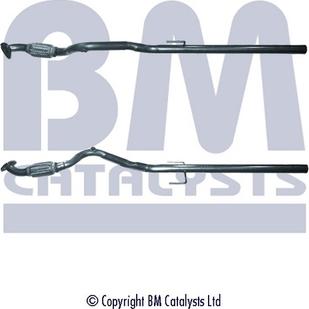 BM Catalysts BM50100 - Труба выхлопного газа autospares.lv