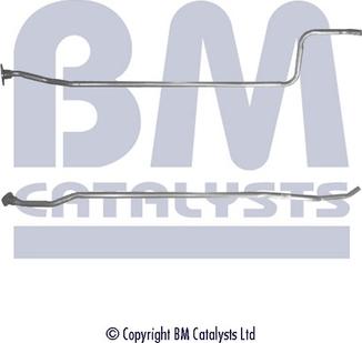 BM Catalysts BM50114 - Труба выхлопного газа autospares.lv