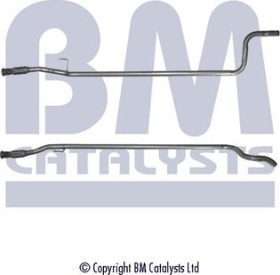 BM Catalysts BM50116 - Труба выхлопного газа autospares.lv