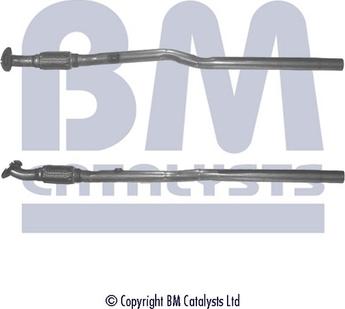 BM Catalysts BM50185 - Труба выхлопного газа autospares.lv