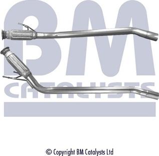 BM Catalysts BM50227 - Труба выхлопного газа autospares.lv