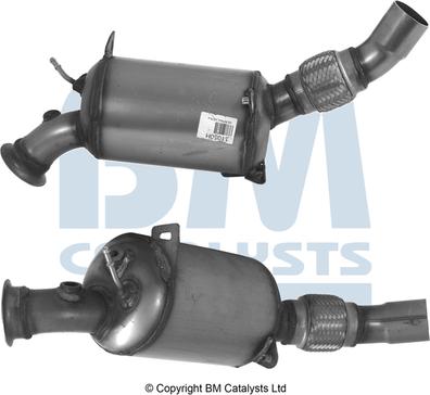 BM Catalysts BM11050H - Сажевый / частичный фильтр, система выхлопа ОГ autospares.lv