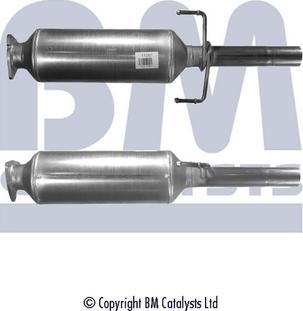 BM Catalysts BM11053 - Сажевый / частичный фильтр, система выхлопа ОГ autospares.lv