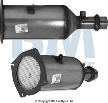 BM Catalysts BM11009 - Сажевый / частичный фильтр, система выхлопа ОГ autospares.lv