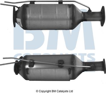 BM Catalysts BM11006 - Сажевый / частичный фильтр, система выхлопа ОГ autospares.lv