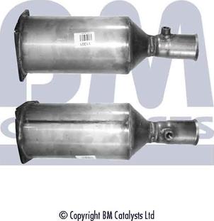 BM Catalysts BM11001 - Сажевый / частичный фильтр, система выхлопа ОГ autospares.lv
