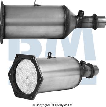 BM Catalysts BM11002 - Сажевый / частичный фильтр, система выхлопа ОГ autospares.lv