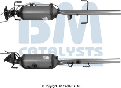 BM Catalysts BM11015H - Сажевый / частичный фильтр, система выхлопа ОГ autospares.lv
