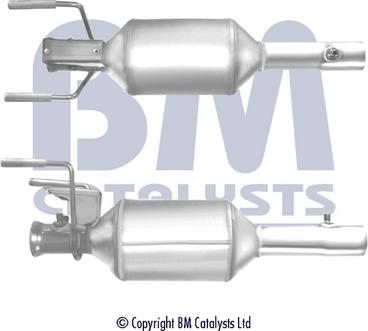 BM Catalysts BM11016 - Сажевый / частичный фильтр, система выхлопа ОГ autospares.lv