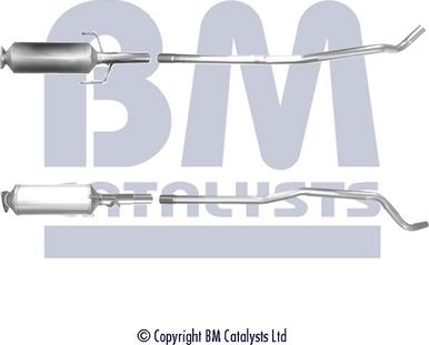 BM Catalysts BM11020 - Сажевый / частичный фильтр, система выхлопа ОГ autospares.lv