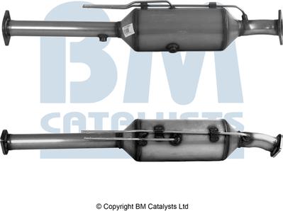 BM Catalysts BM11156H - Сажевый / частичный фильтр, система выхлопа ОГ autospares.lv