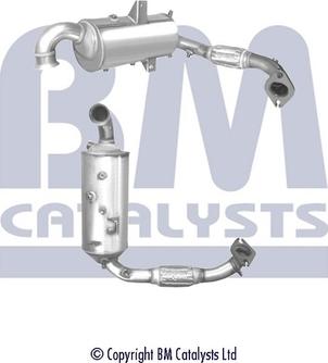 BM Catalysts BM11161H - Сажевый / частичный фильтр, система выхлопа ОГ autospares.lv