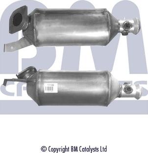 BM Catalysts BM11106 - Сажевый / частичный фильтр, система выхлопа ОГ autospares.lv