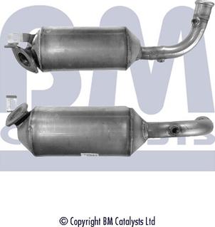 BM Catalysts BM11108 - Сажевый / частичный фильтр, система выхлопа ОГ autospares.lv