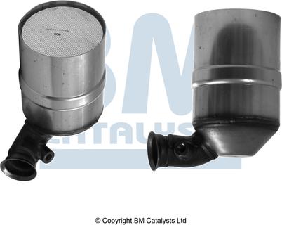 BM Catalysts BM11103 - Сажевый / частичный фильтр, система выхлопа ОГ autospares.lv