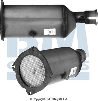 BM Catalysts BM11137 - Сажевый / частичный фильтр, система выхлопа ОГ autospares.lv
