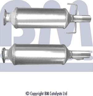 BM Catalysts BM11127 - Сажевый / частичный фильтр, система выхлопа ОГ autospares.lv