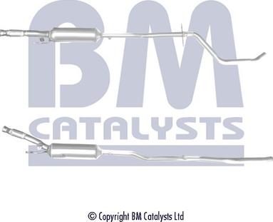 BM Catalysts BM11320H - Сажевый / частичный фильтр, система выхлопа ОГ autospares.lv