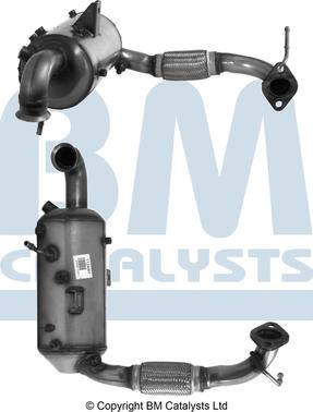 BM Catalysts BM11244H - Сажевый / частичный фильтр, система выхлопа ОГ autospares.lv