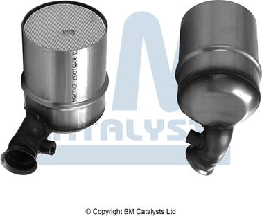 BM Catalysts BM11201H - Сажевый / частичный фильтр, система выхлопа ОГ autospares.lv