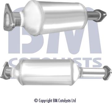 BM Catalysts BM11207 - Сажевый / частичный фильтр, система выхлопа ОГ autospares.lv