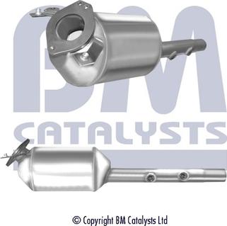 BM Catalysts BM11233 - Сажевый / частичный фильтр, система выхлопа ОГ autospares.lv