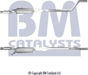 BM Catalysts BM11274HP - Сажевый / частичный фильтр, система выхлопа ОГ autospares.lv