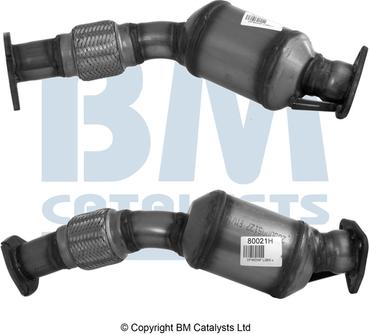 BM Catalysts BM80021H - Катализатор autospares.lv