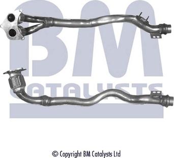 BM Catalysts BM70348 - Труба выхлопного газа autospares.lv