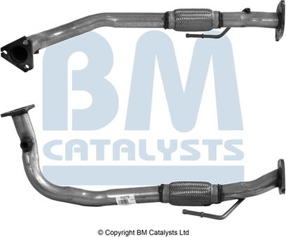 BM Catalysts BM70279 - Труба выхлопного газа autospares.lv