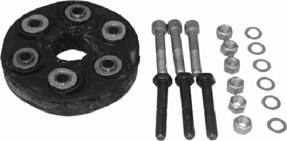 BOGE 88-096-A - Шарнир, продольный вал autospares.lv