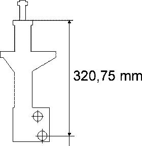 BOGE 32-E79-0 - Амортизатор autospares.lv