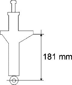 BOGE 27-A43-0 - Амортизатор autospares.lv