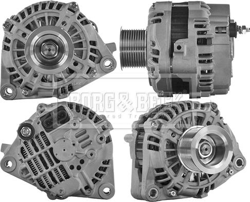 Borg & Beck BBA32840 - Генератор autospares.lv