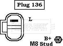 Borg & Beck BBA2983 - Генератор autospares.lv