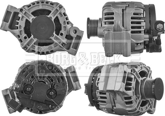 Borg & Beck BBA2459 - Генератор autospares.lv