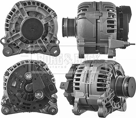 Borg & Beck BBA2428 - Генератор autospares.lv