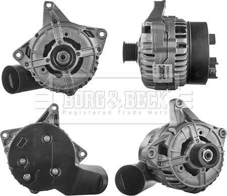 Borg & Beck BBA2478 - Генератор autospares.lv