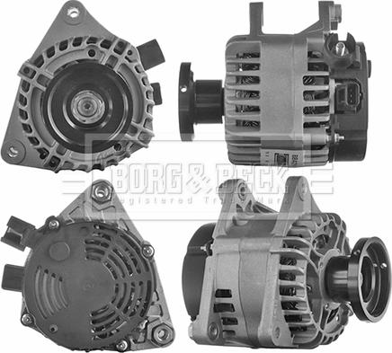 Borg & Beck BBA2530 - Генератор autospares.lv