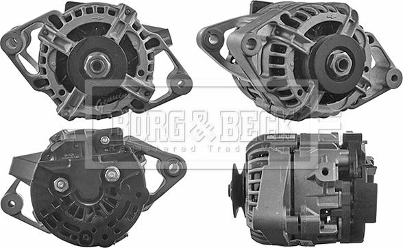 Borg & Beck BBA2096 - Генератор autospares.lv