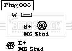 Borg & Beck BBA2724 - Генератор autospares.lv