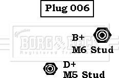 Borg & Beck BBA2684 - Генератор autospares.lv