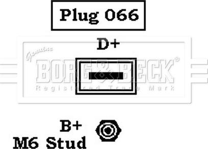 Borg & Beck BBA2817 - Генератор autospares.lv