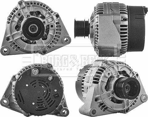 Borg & Beck BBA2143 - Генератор autospares.lv