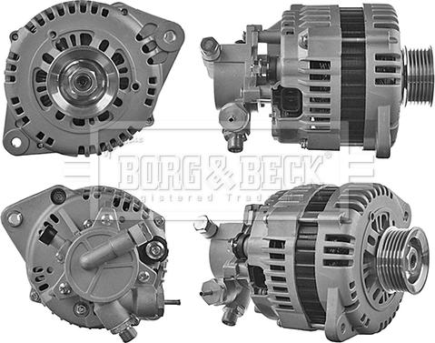 Borg & Beck BBA2162 - Генератор autospares.lv