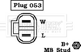 Borg & Beck BBA2870 - Генератор autospares.lv