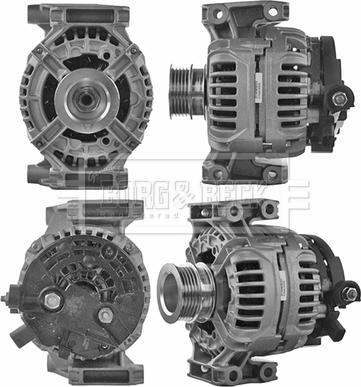 Borg & Beck BBA2175 - Генератор autospares.lv