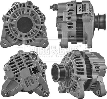 Borg & Beck BBA2354 - Генератор autospares.lv