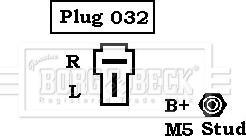 Borg & Beck BBA2712 - Генератор autospares.lv